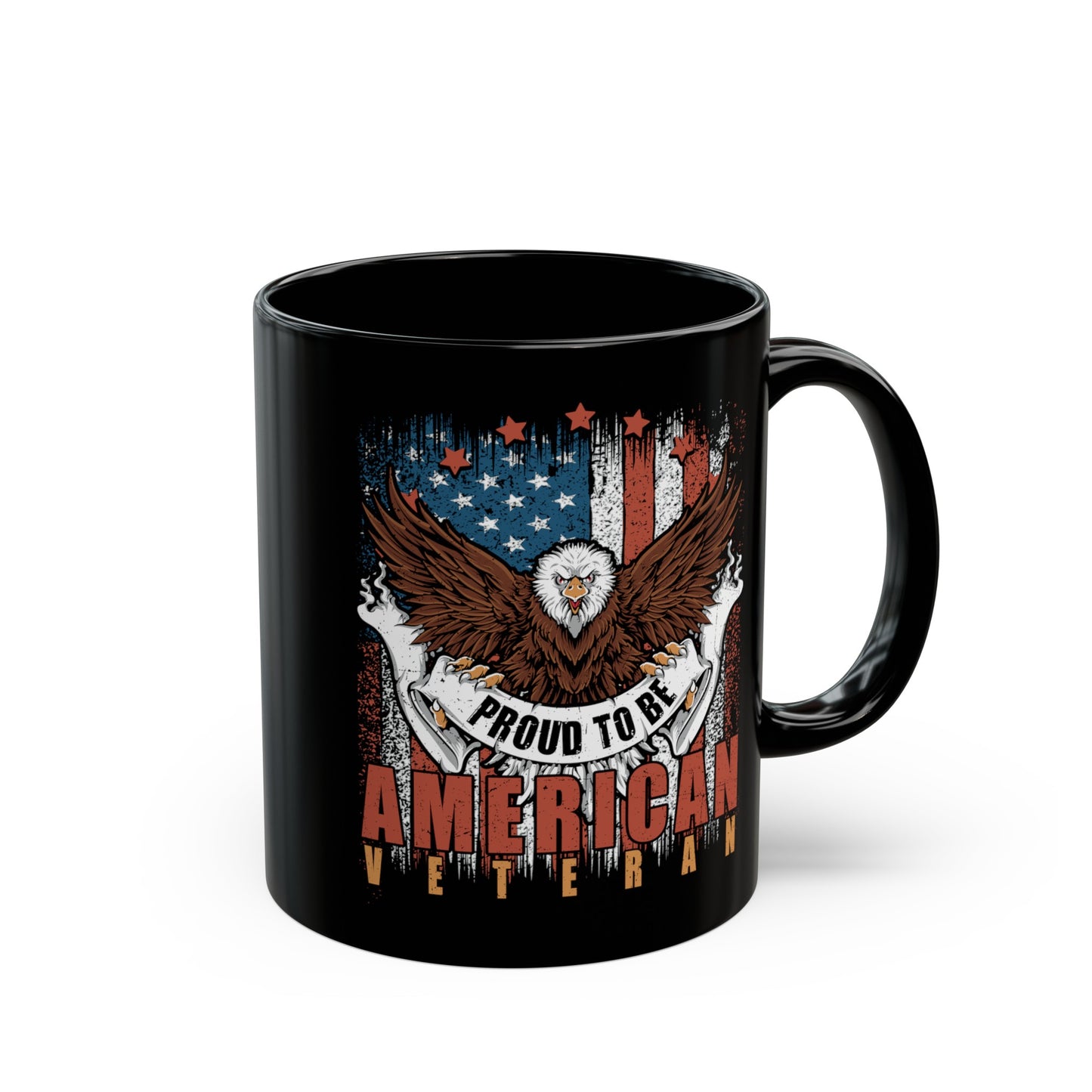Proud American Veteran Mug - 11oz
